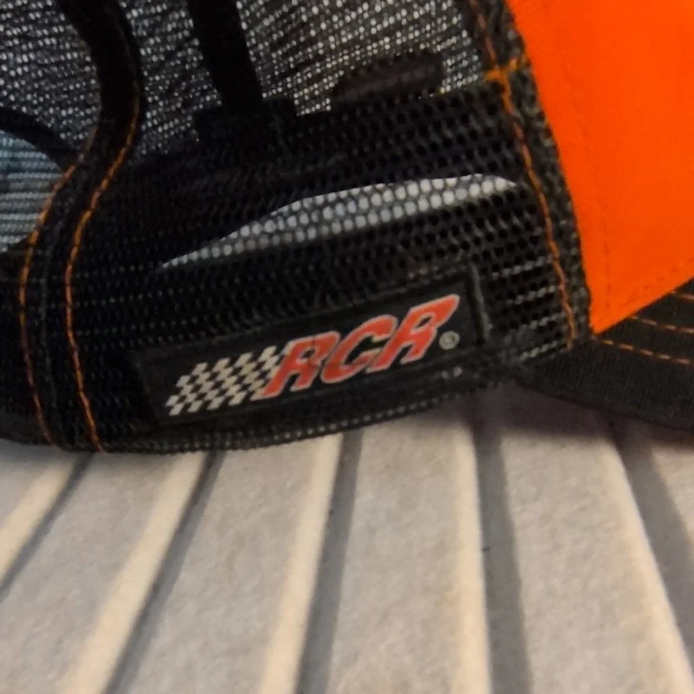 Chase Authentics Ty Dillon RCR Bass Pro Shops NASCAR Cap Orange Black‎